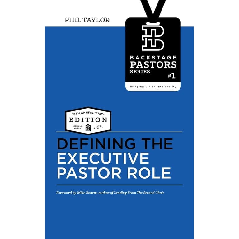 Defining the Executive Pastor Role